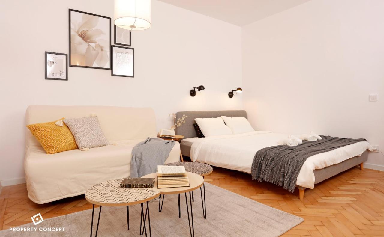 Chic Scandinavian Style Studio Leilighet Bucureşti Eksteriør bilde