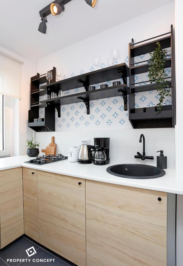 Chic Scandinavian Style Studio Leilighet Bucureşti Eksteriør bilde