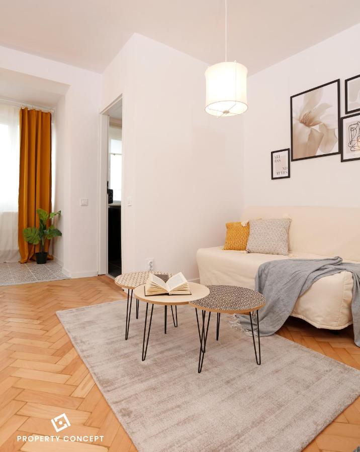 Chic Scandinavian Style Studio Leilighet Bucureşti Eksteriør bilde