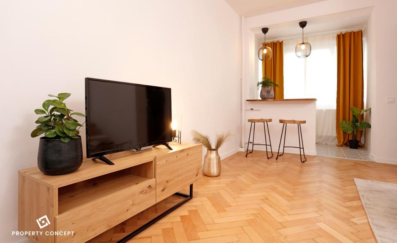 Chic Scandinavian Style Studio Leilighet Bucureşti Eksteriør bilde