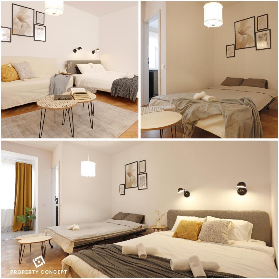 Chic Scandinavian Style Studio Leilighet Bucureşti Eksteriør bilde