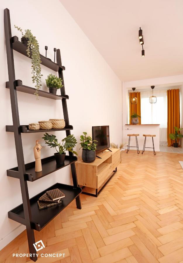 Chic Scandinavian Style Studio Leilighet Bucureşti Eksteriør bilde