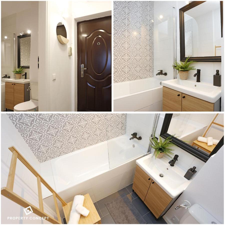 Chic Scandinavian Style Studio Leilighet Bucureşti Eksteriør bilde