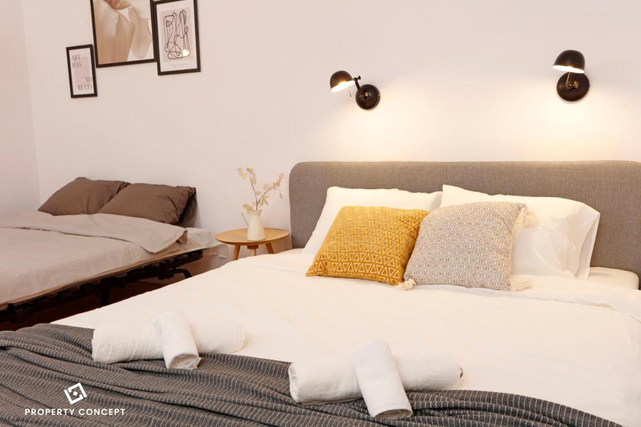 Chic Scandinavian Style Studio Leilighet Bucureşti Eksteriør bilde