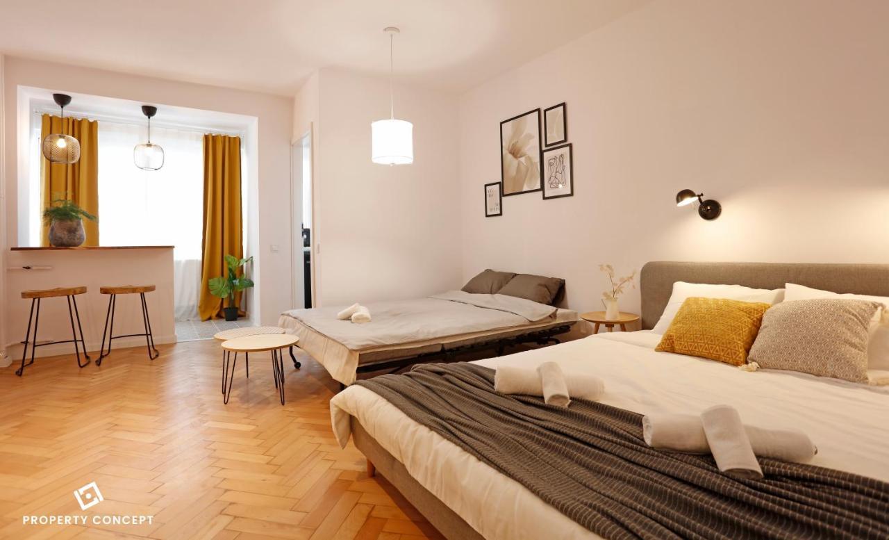 Chic Scandinavian Style Studio Leilighet Bucureşti Eksteriør bilde